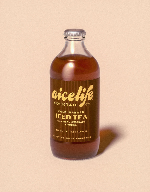 Cold Brewed Iced Tea, with real Lemonade & Vodka