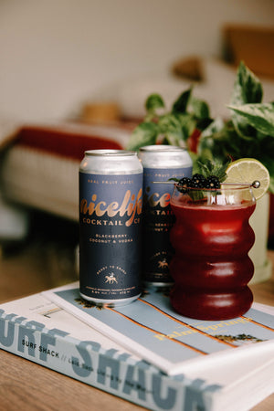 Blackberry Coconut & Vodka