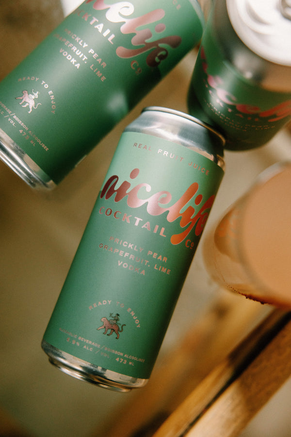 Prickly Pear Grapefruit Lime & Vodka
