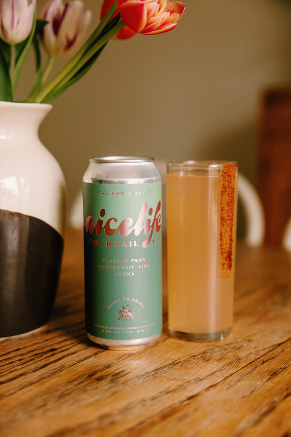 Prickly Pear Grapefruit Lime & Vodka