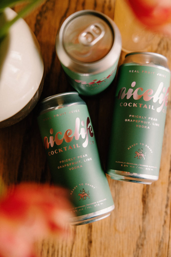 Prickly Pear Grapefruit Lime & Vodka