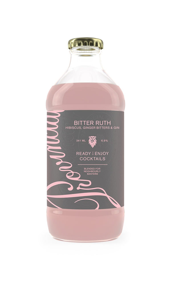 Bitter Ruth - Hibiscus, Ginger Bitters & Gin